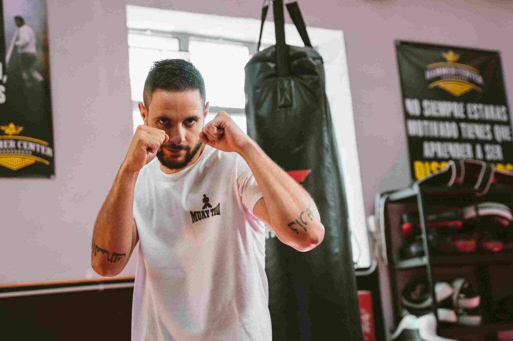 entrenamiento de muay thai